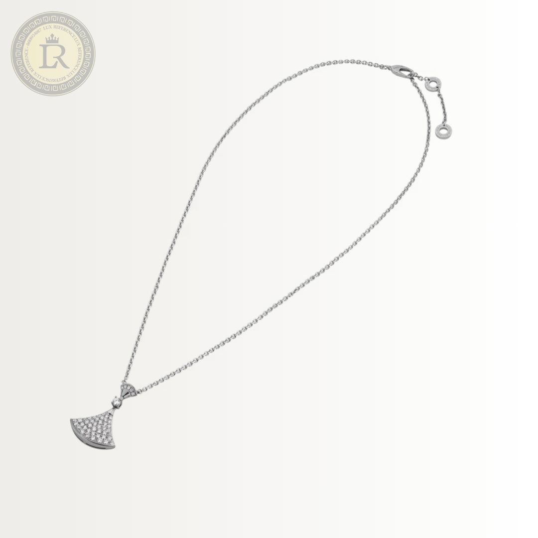 Collier Bvlgari Divas’ Dream Diamants, or blanc