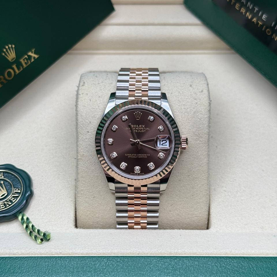 Datejust 2 Tones chocolats