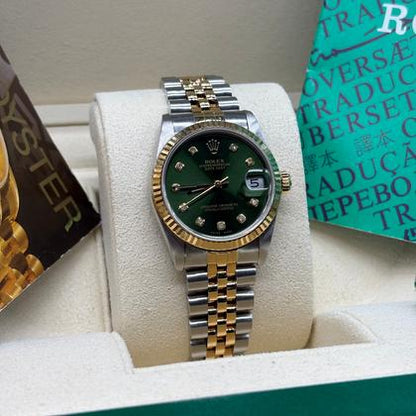 Datejust 36 mm green