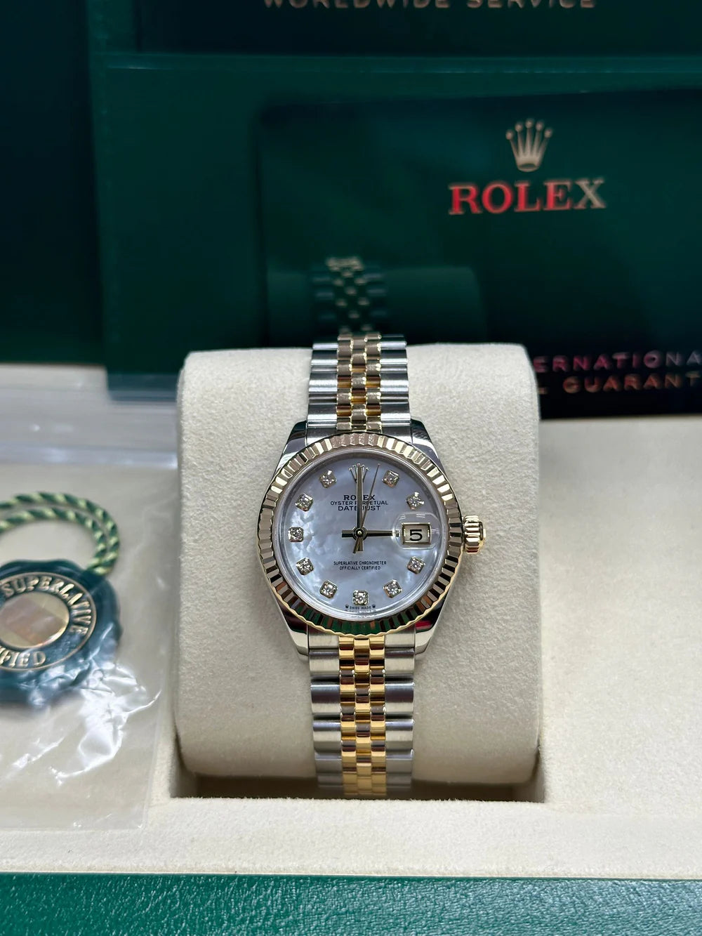 Datejust 31 mm yellow gold Bezel