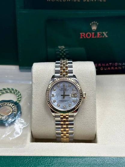 Datejust 31 mm yellow gold Bezel