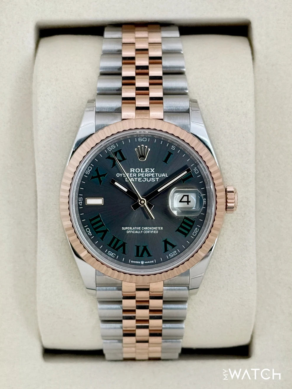 Rolex Datejust wimbledon  Jubilé Bronze
