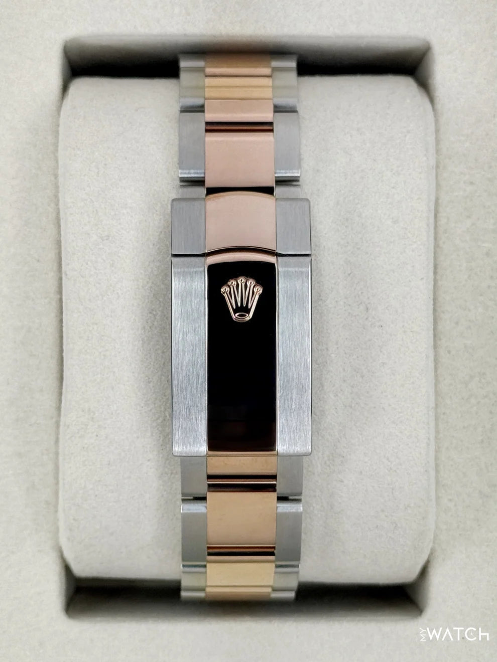 Rolex Datejust 41mm Two-Tone Oyster Chocolate Dial