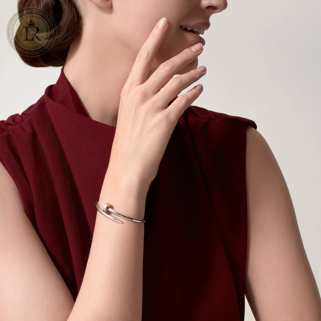 Bracelet Cartier Juste un Clou, classique, or gris