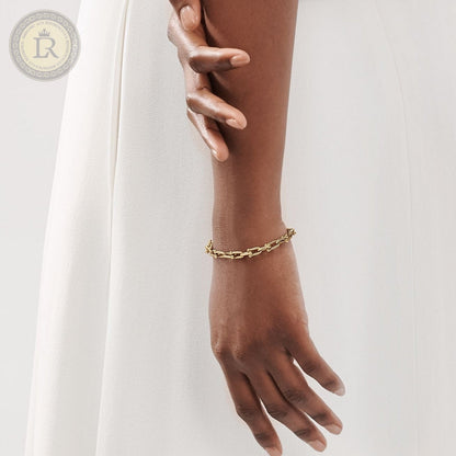 Bracelet Tiffany & Co Small Link en or jaune