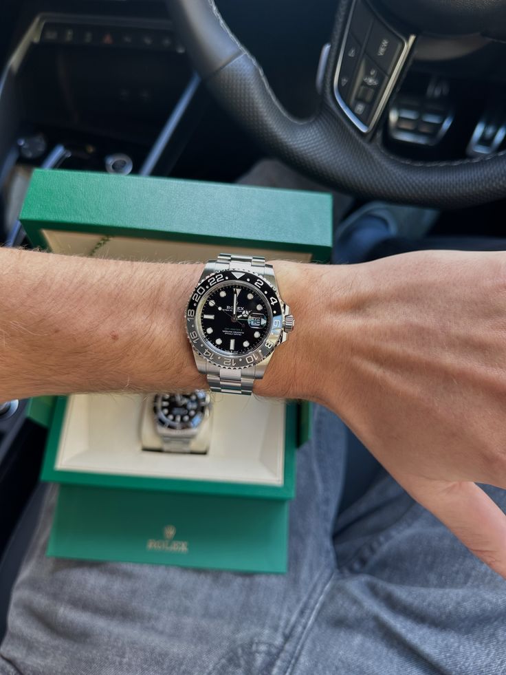 ROLEX GMT MASTER-II BRUCE WAYNE JUBILEE
