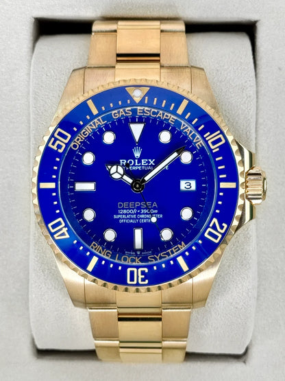 Rolex Deepsea Yellow Gold Blue Dial