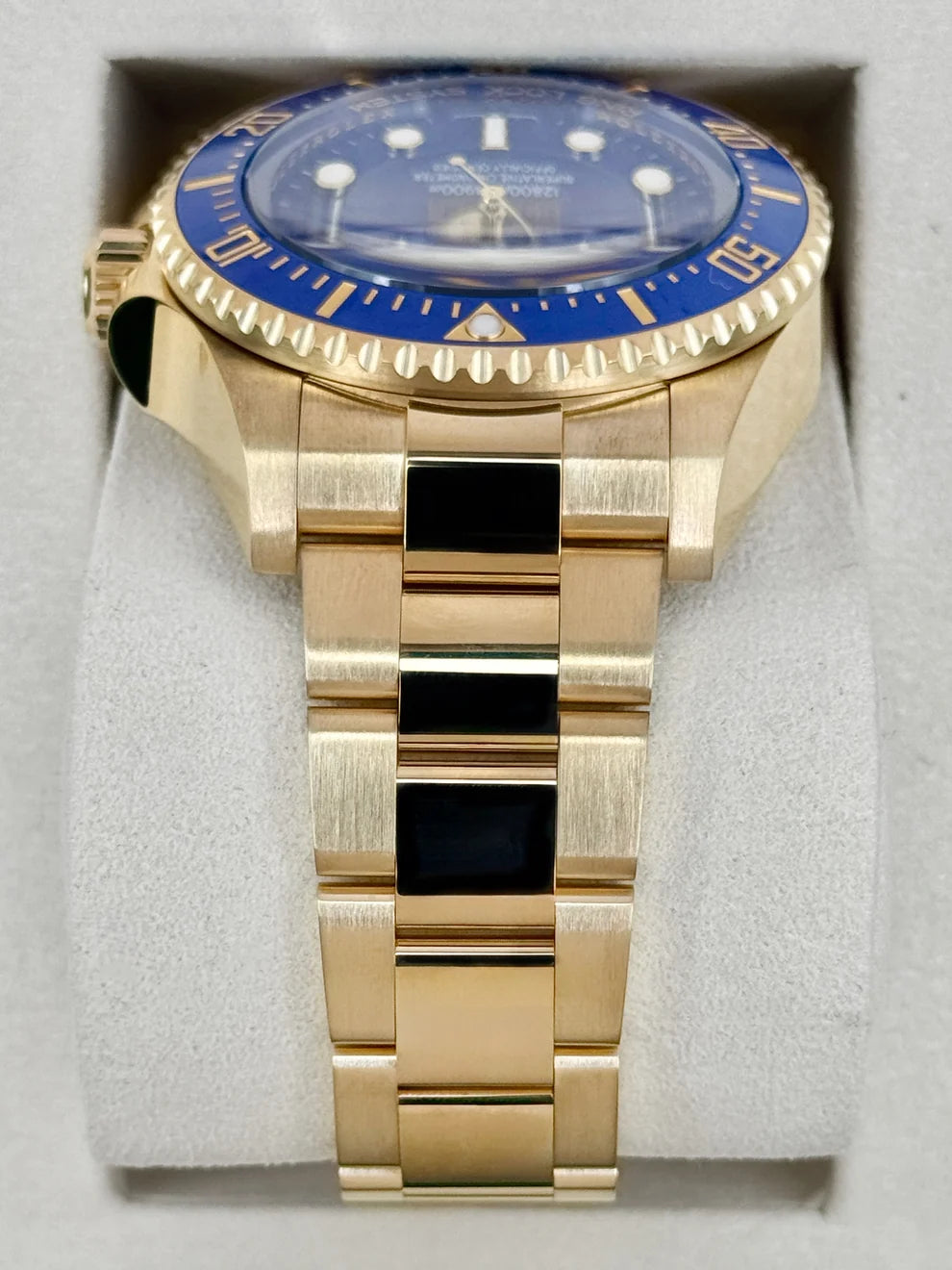 Rolex Deepsea Yellow Gold Blue Dial
