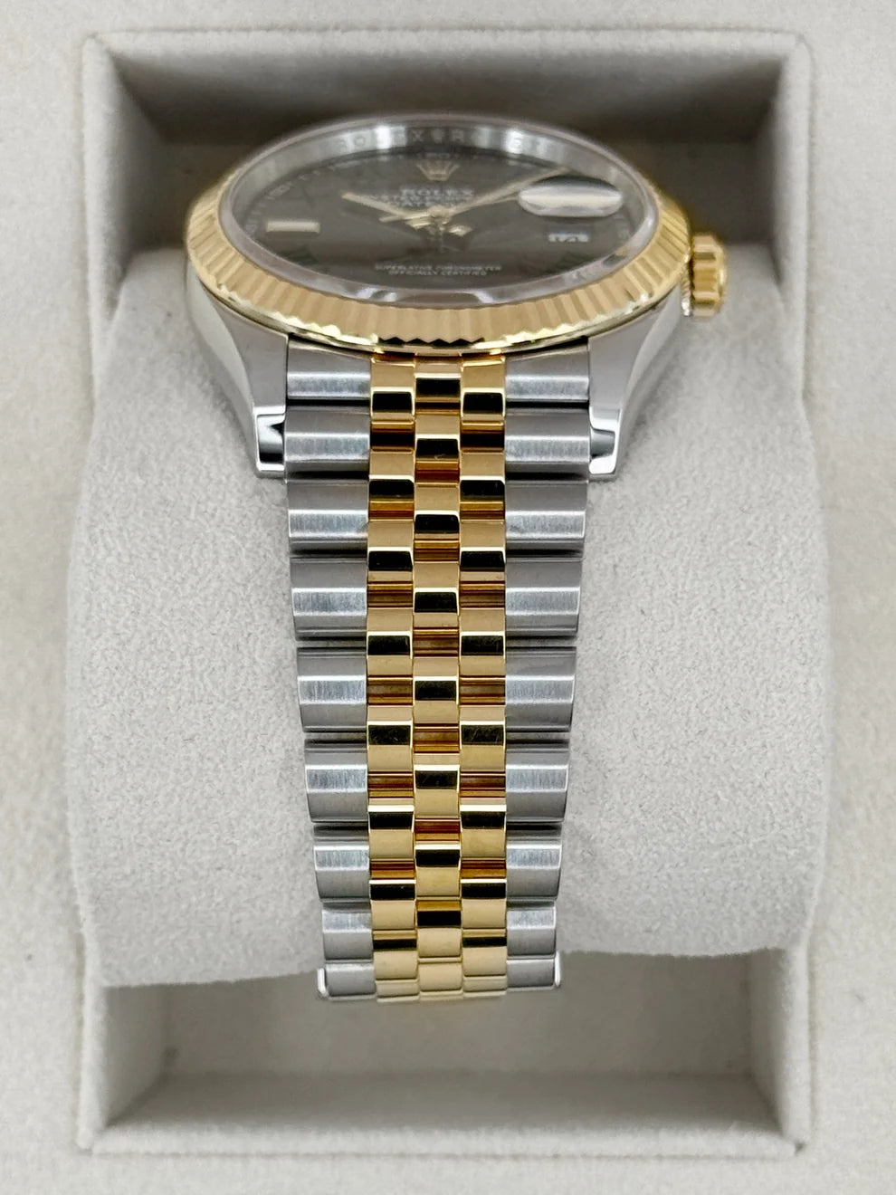Rolex Datejust wimbledon Two-Tone Yellow Gold