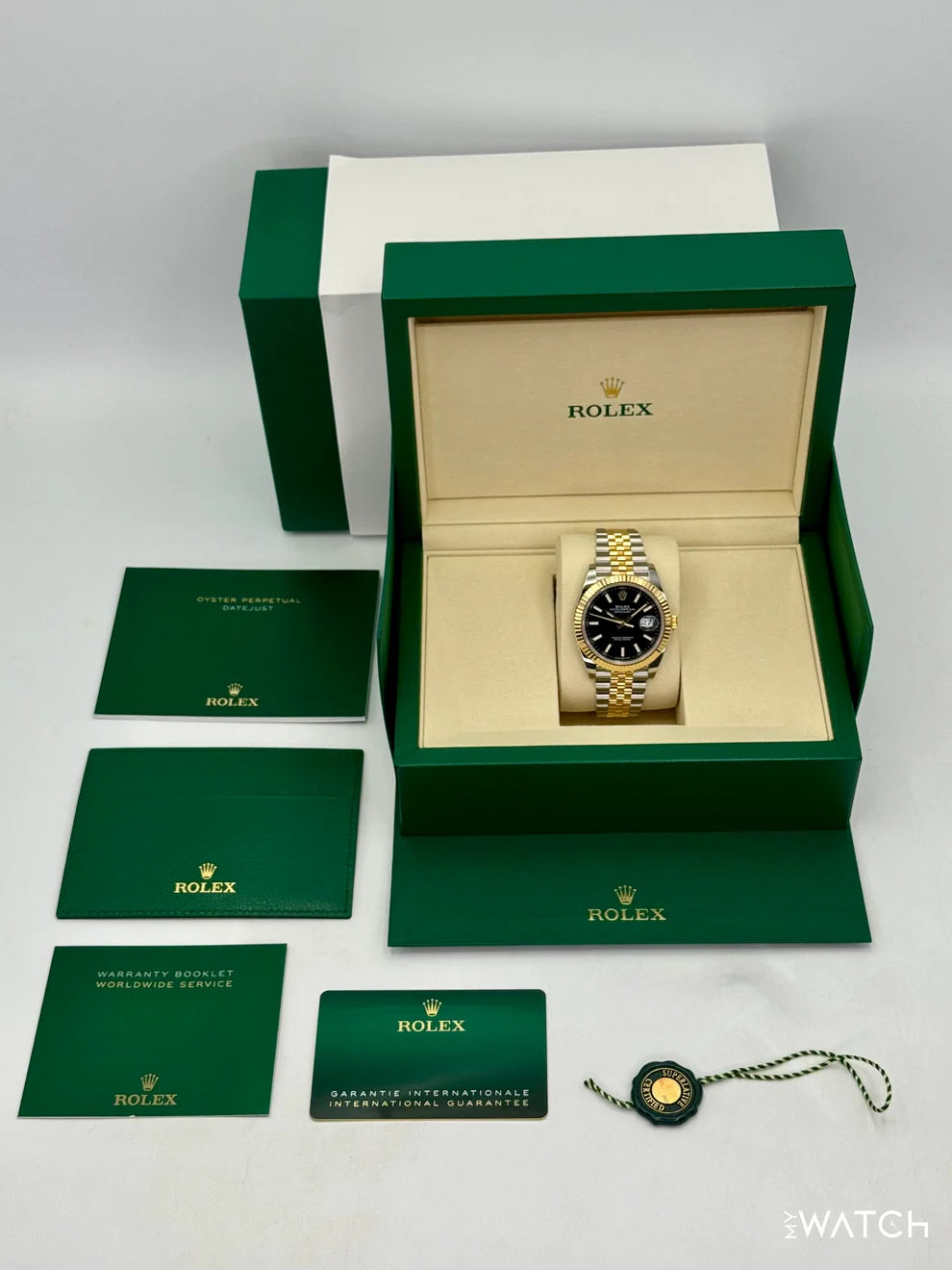 Datejust 2 Tones noir