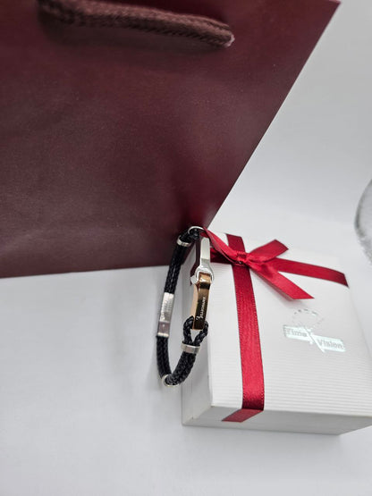 Bracelet homme cuir Billionaire