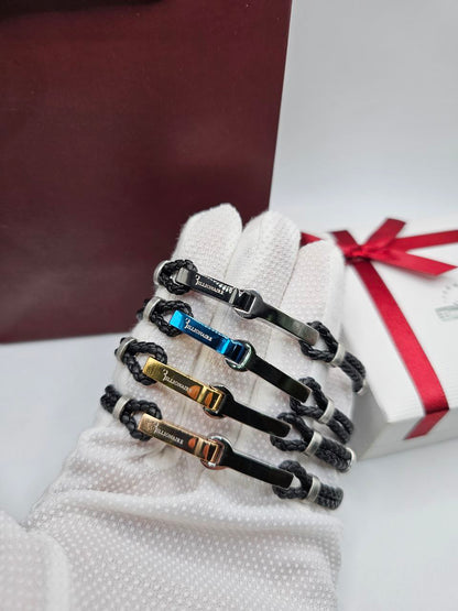 Bracelet homme cuir Billionaire