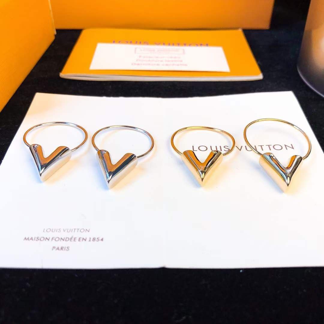 Boucles d'oreilles acier LOUIS VUITTON