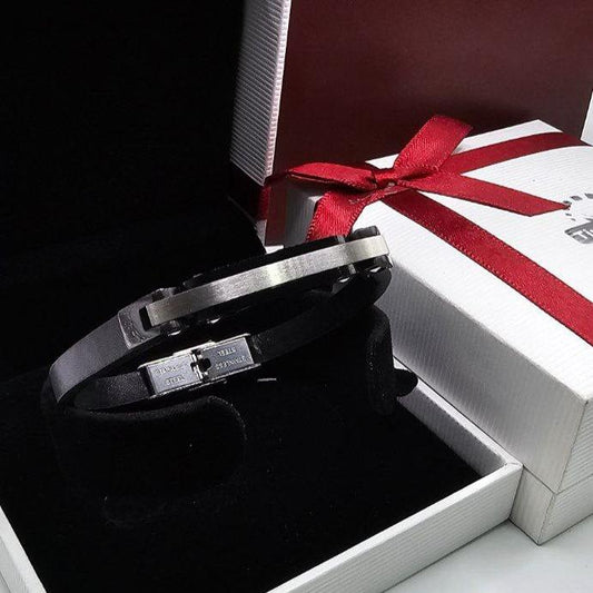 Bracelet homme cuir