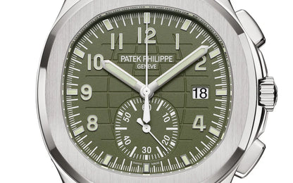 Patek Philippe Aquanaut green chrono