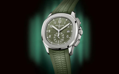 Patek Philippe Aquanaut green chrono