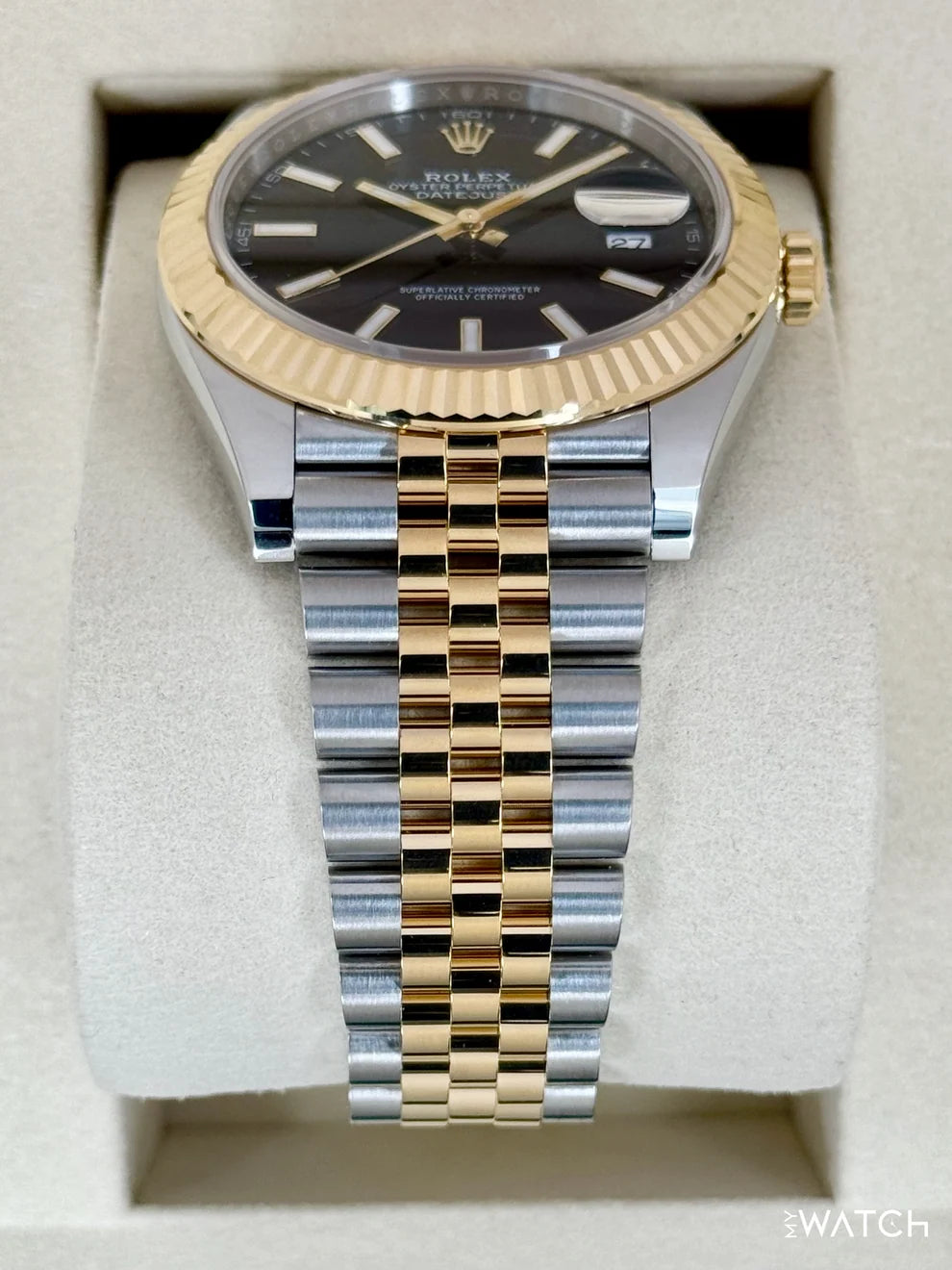 Datejust 2 Tones noir