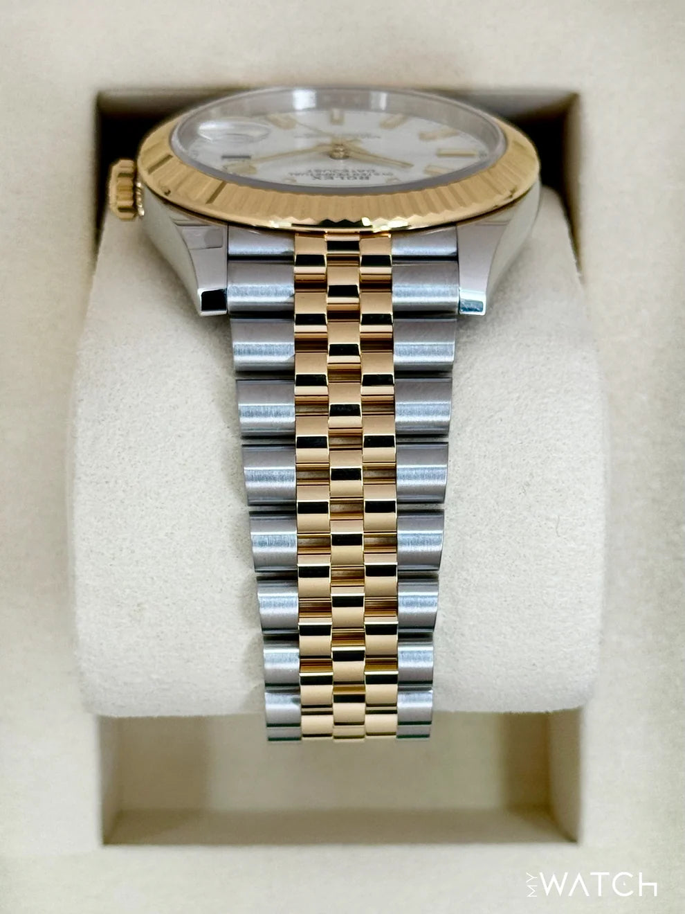 Datejust 2 Tones blanc