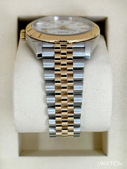 Datejust 2 Tones blanc