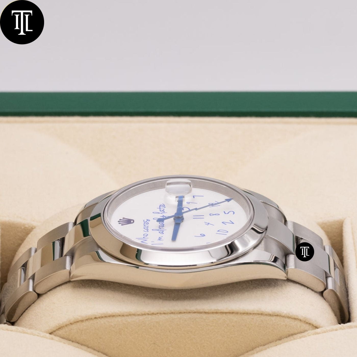 Rolex Datejust 41 , Who cares I‘m already late Dial