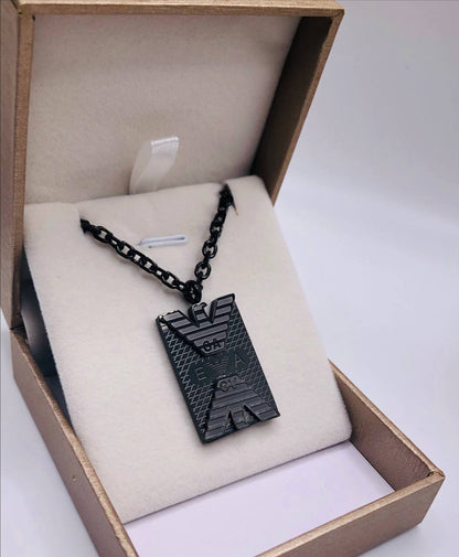 Collier acier homme EMPORIO ARMANI