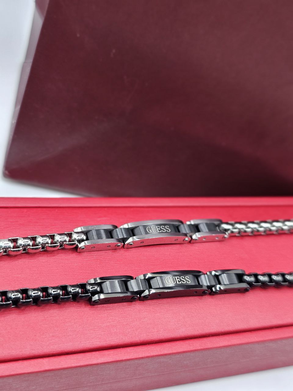 Gourmet homme acier GUESS