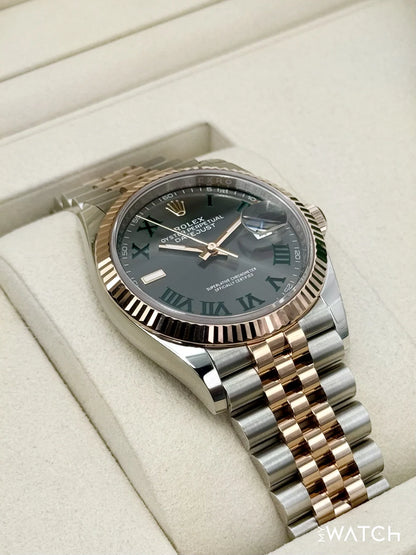 Rolex Datejust wimbledon  Jubilé Bronze