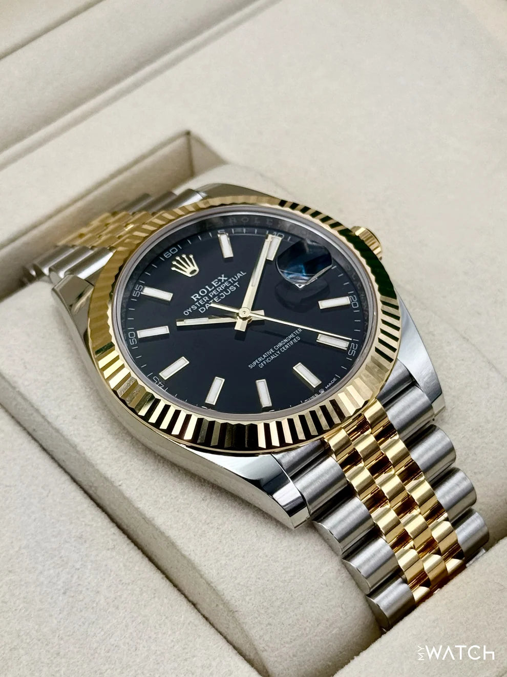 Datejust 2 Tones noir