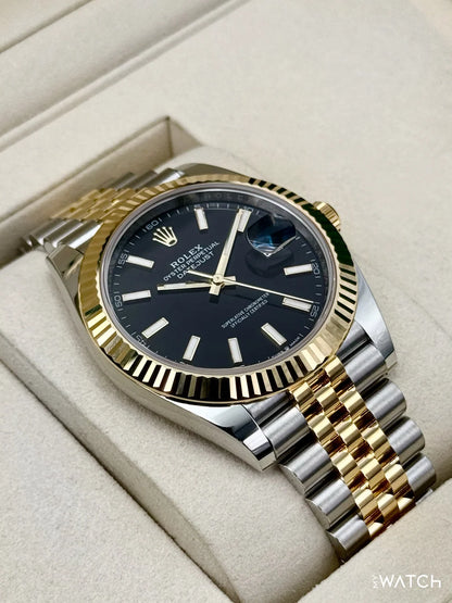 Datejust 2 Tones noir