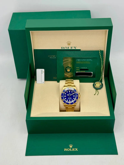 Rolex Deepsea Yellow Gold Blue Dial