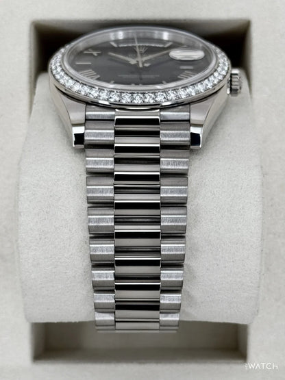 Rolex Day-Date 40mm Presidential White Gold Blue Ombre Dial