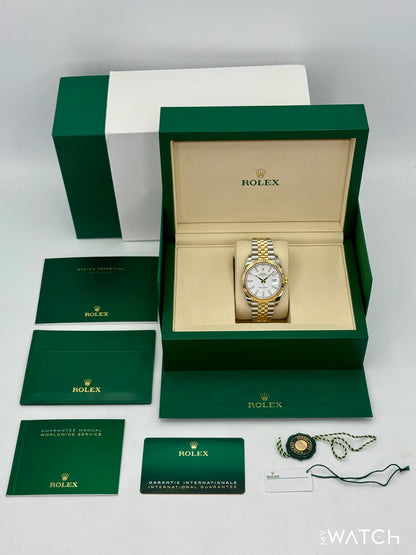 Datejust 2 Tones blanc