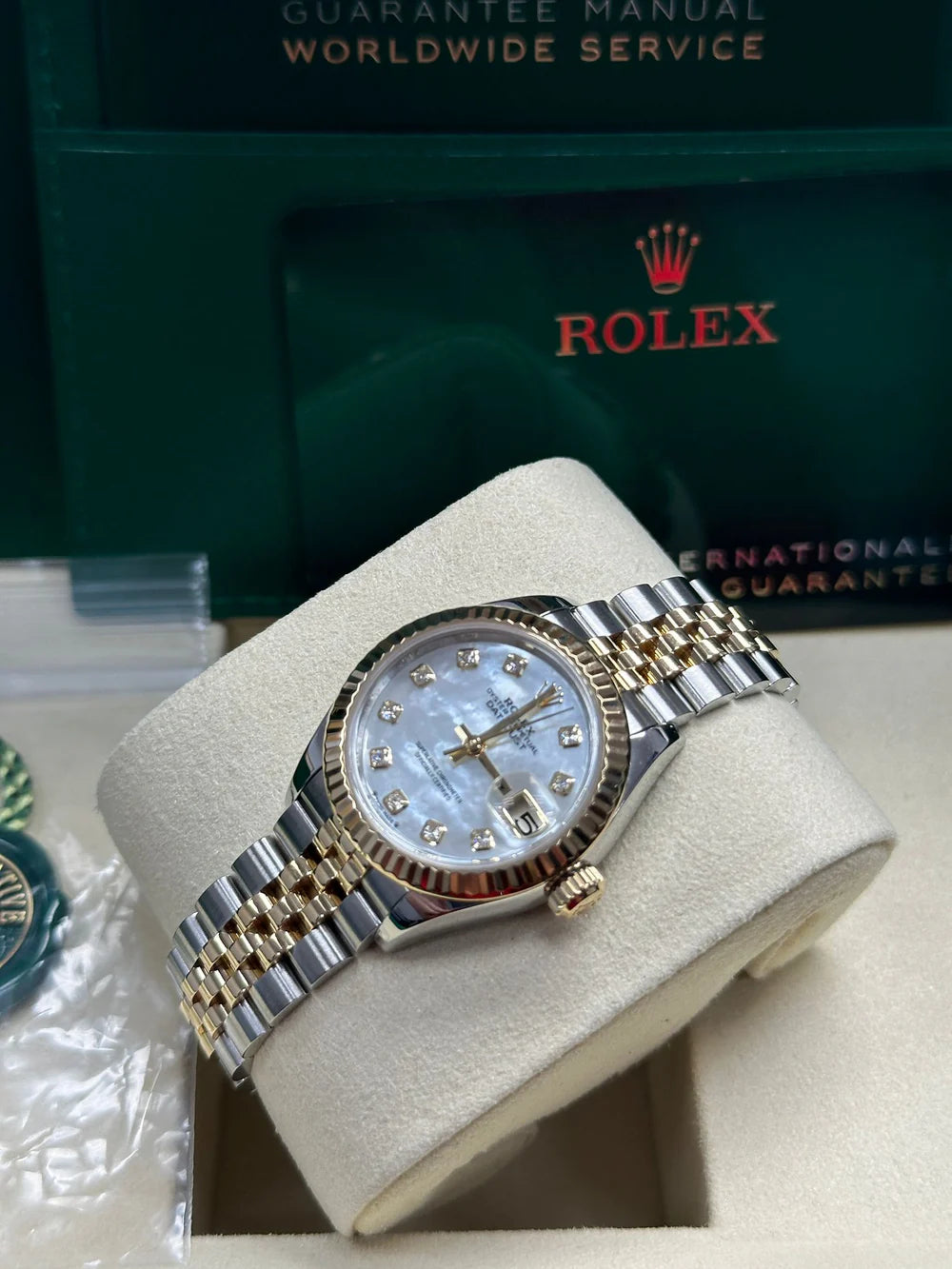 Datejust 31 mm yellow gold Bezel