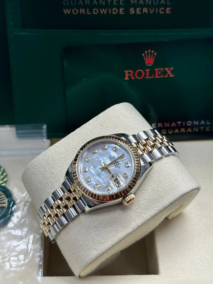 Datejust 31 mm yellow gold Bezel