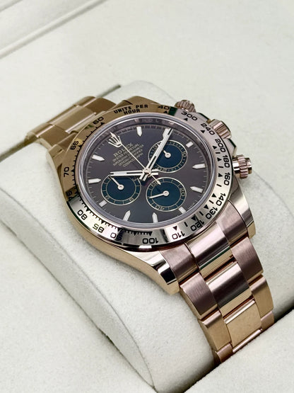 ROLEX DAYTONA Everose Gold Cosmograph Chocolate Acier