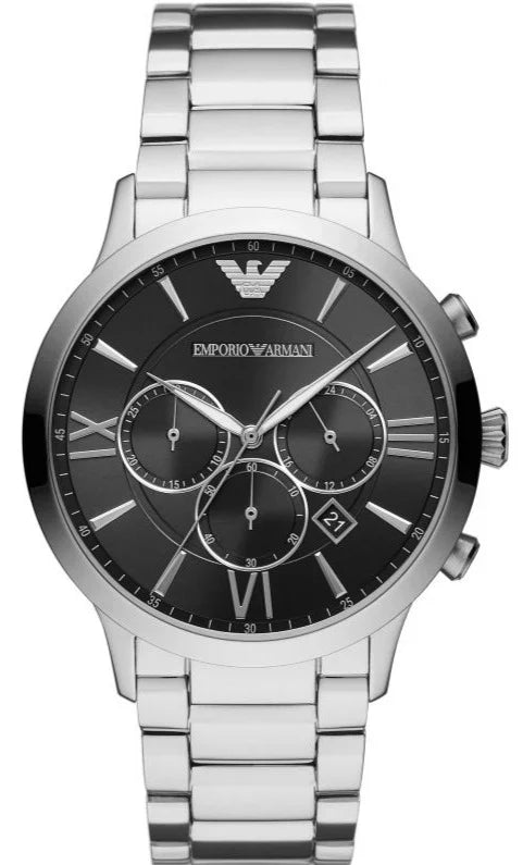 EMPORIO ARMANI CHRONOGRAPH QUARTZ BLACK DIAL  AR11208
