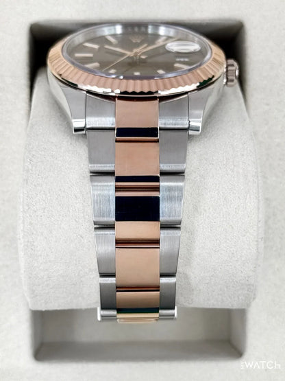Rolex Datejust 41mm Two-Tone Oyster Chocolate Dial