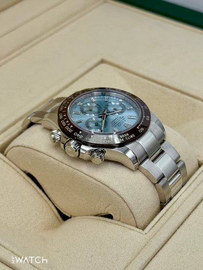 Rolex Daytona 40mm Platinum Ice Blue