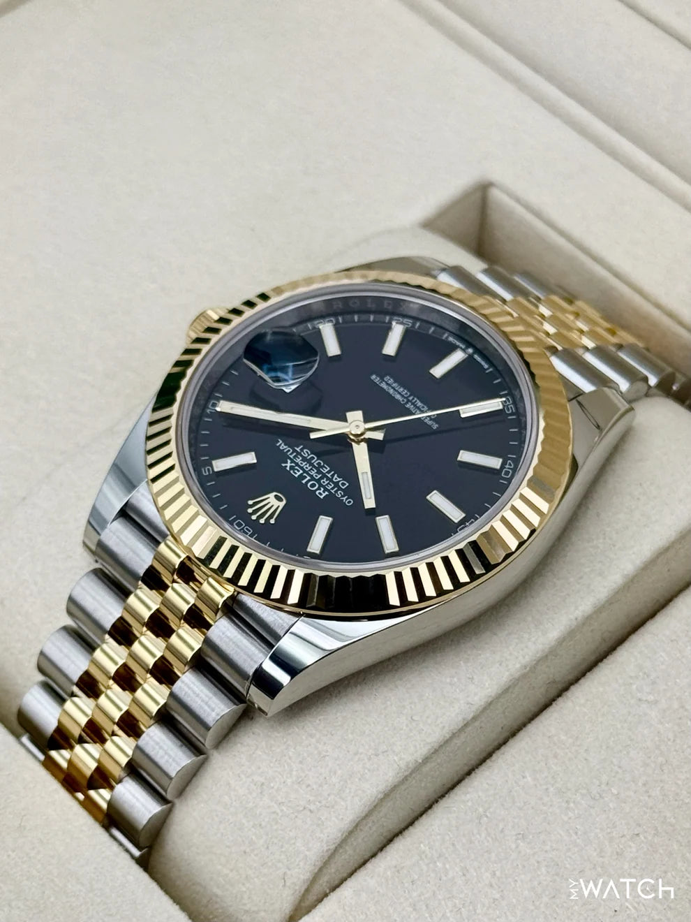 Datejust 2 Tones noir