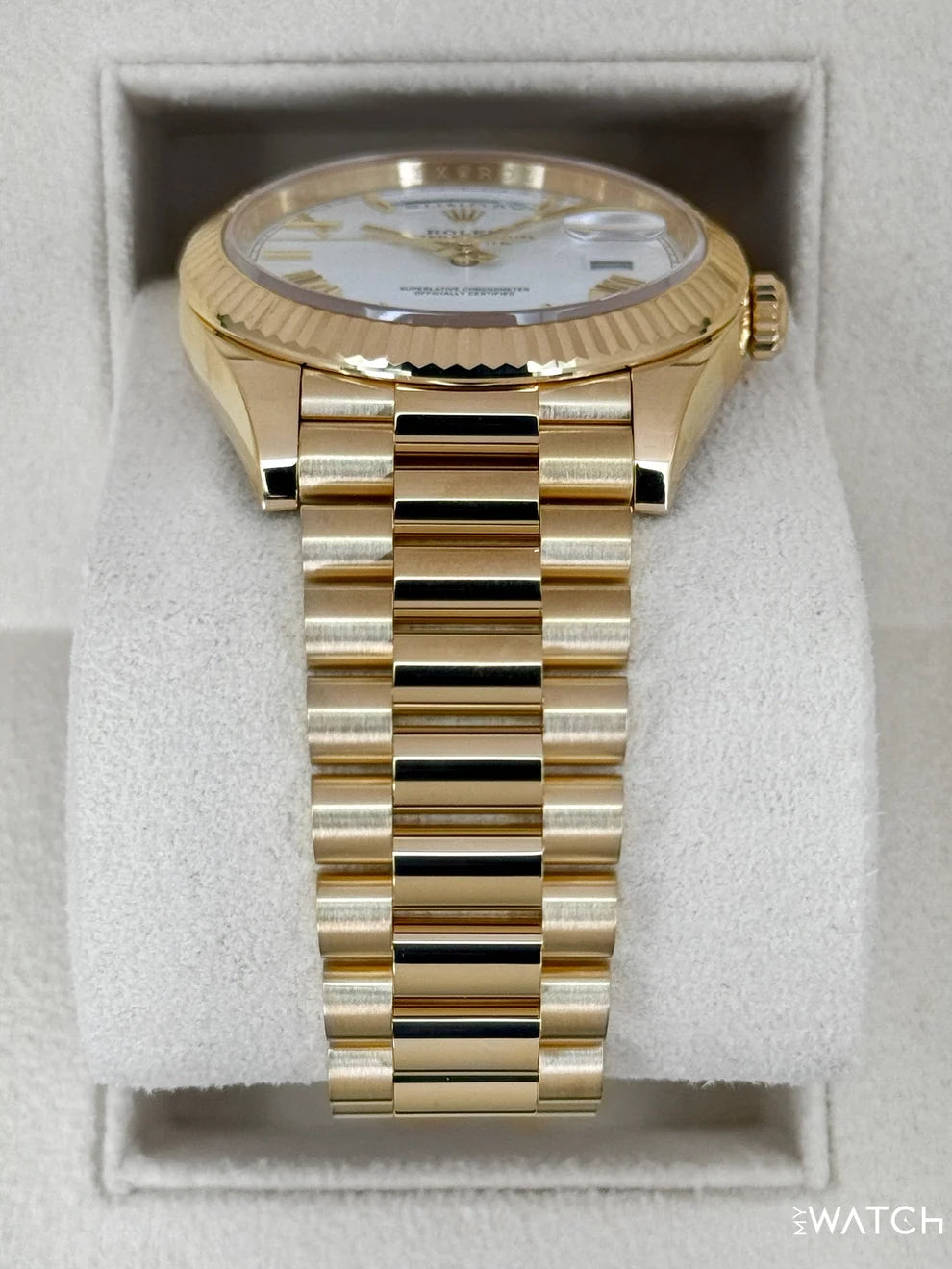 Rolex Day-Date 40mm Presidential White Dial
