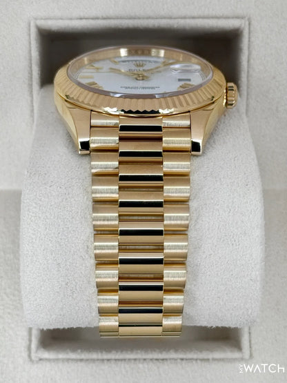 Rolex Day-Date 40mm Presidential White Dial