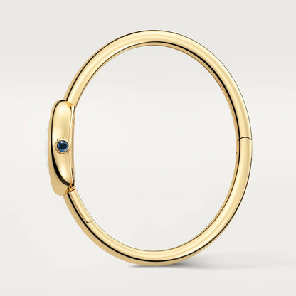 Cartier baignoire or jaune 25mm taille 17