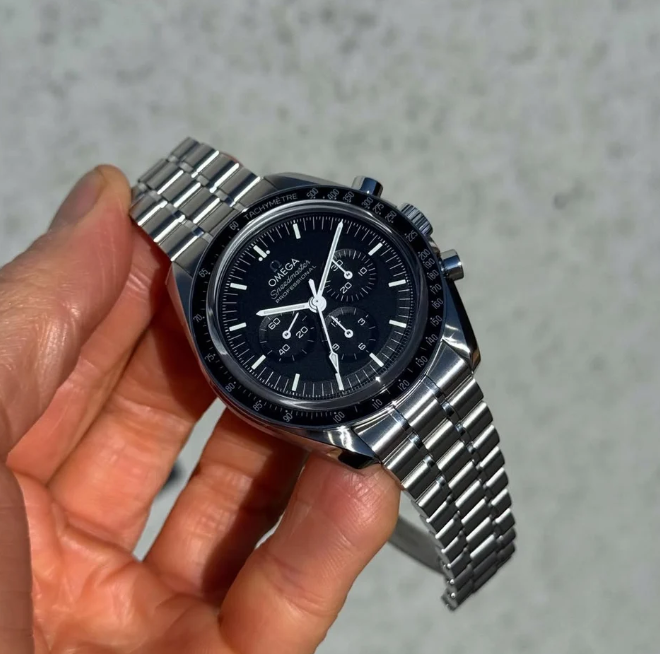 Omega Seamaster diver 300m Silver black dial