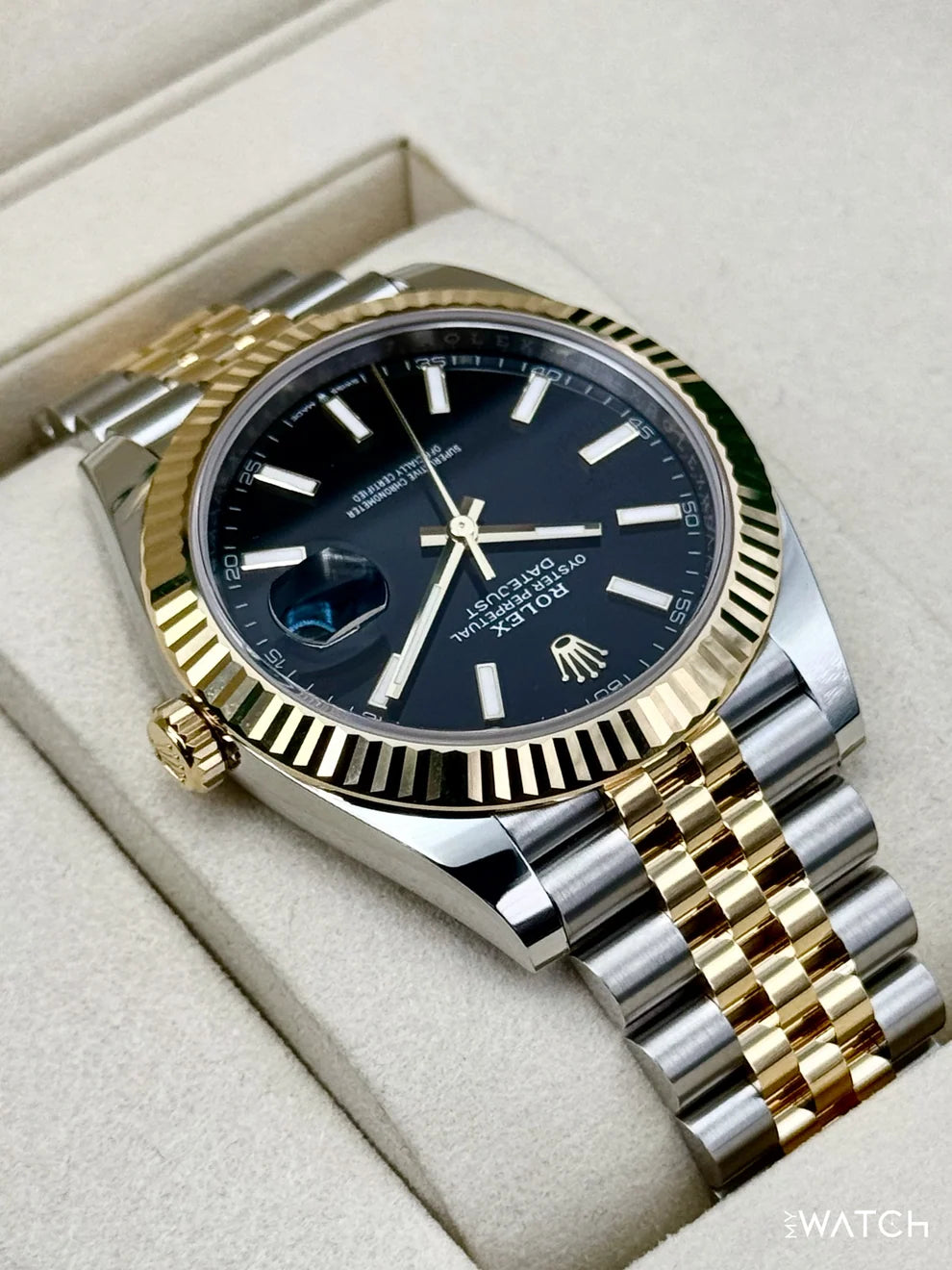 Datejust 2 Tones noir