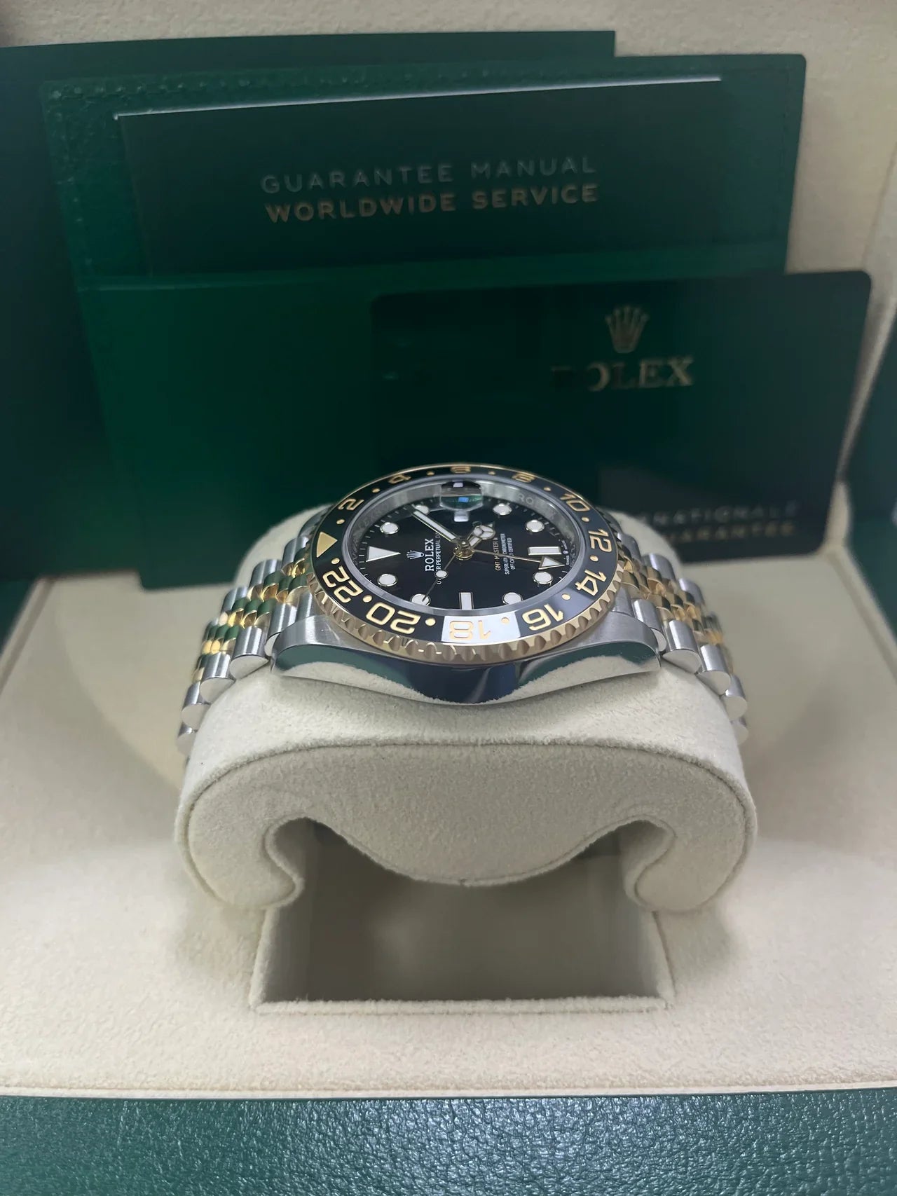 Rolex GMT-Master II Two-Tone Black Jubilee