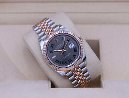 Rolex Datejust wimbledon  Jubilé Bronze