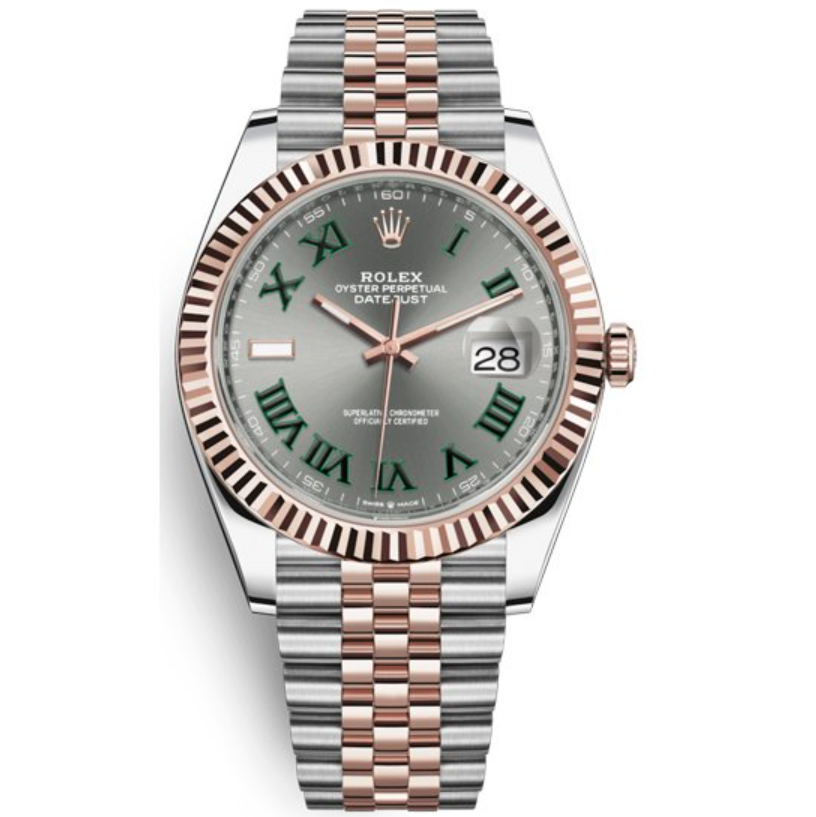 Rolex Datejust wimbledon  Jubilé Bronze