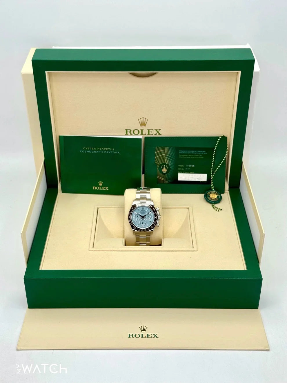 Rolex Daytona 40mm Platinum Ice Blue