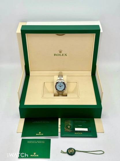 Rolex Daytona 40mm Platinum Ice Blue