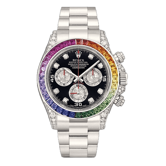Daytona Cosmographe RAINBOW Argentée